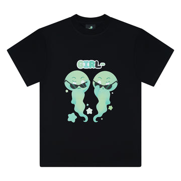 "GIRL-" ADULTS Graphic T-Shirt