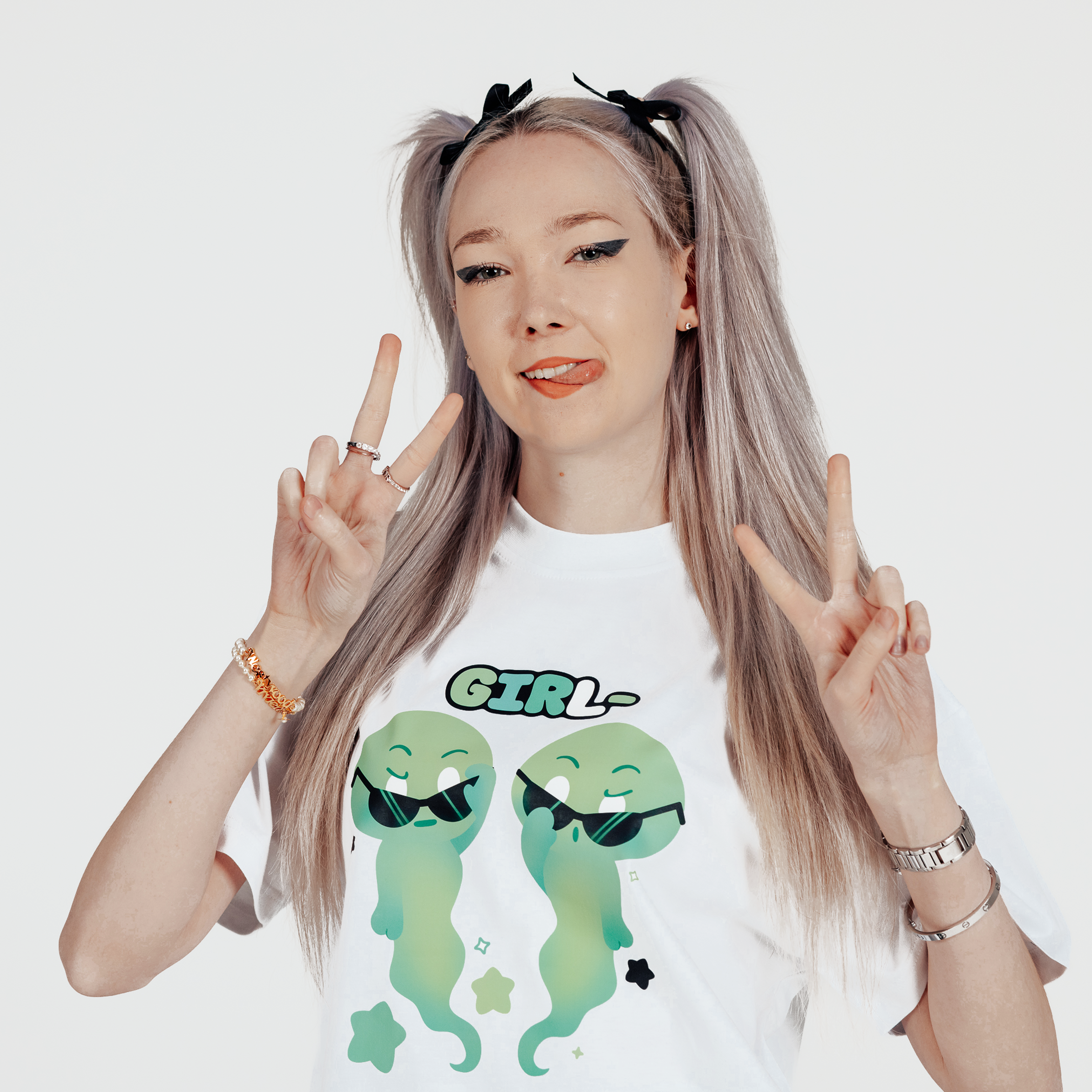 "GIRL-" ADULTS Graphic T-Shirt