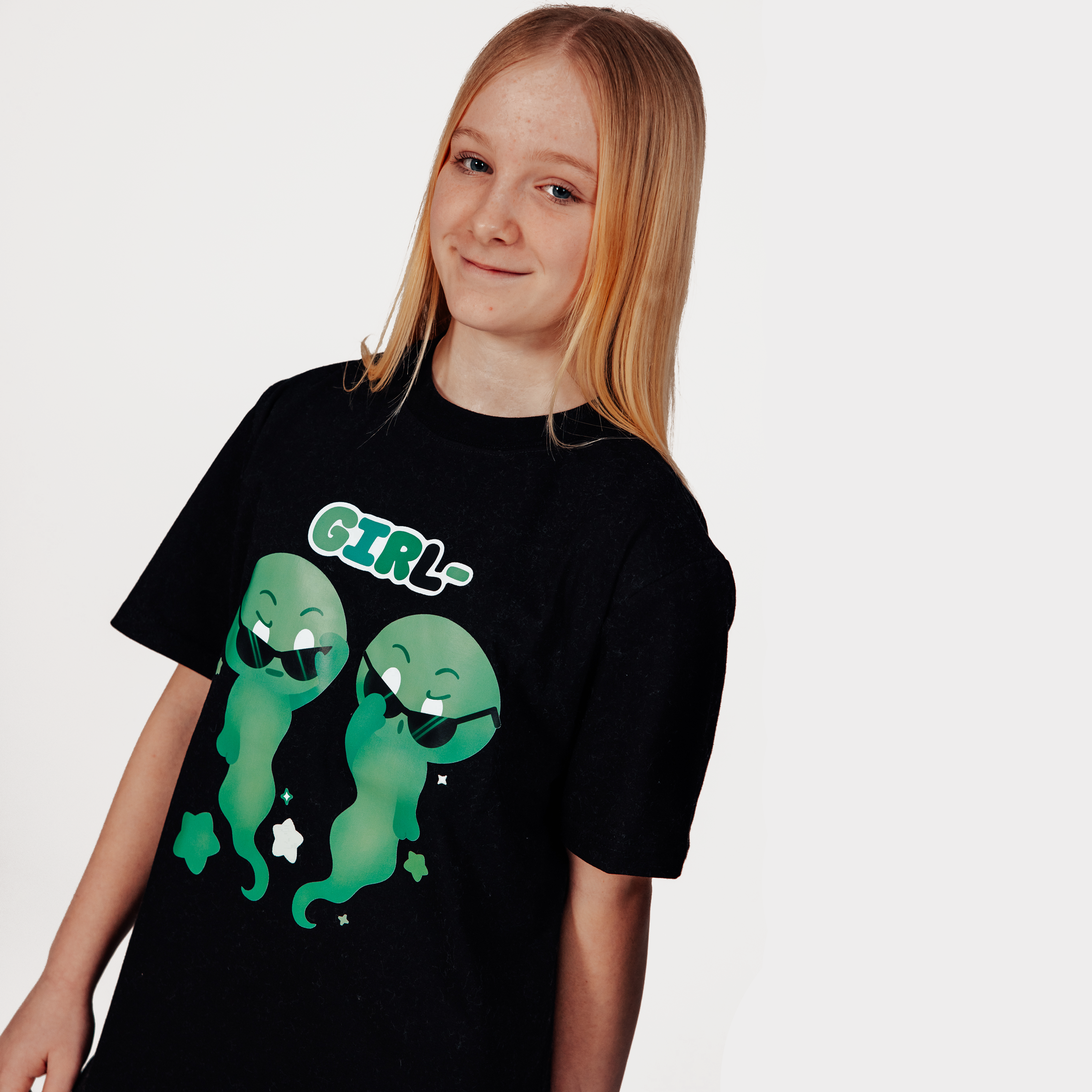 "GIRL-" KIDS Graphic T-Shirt