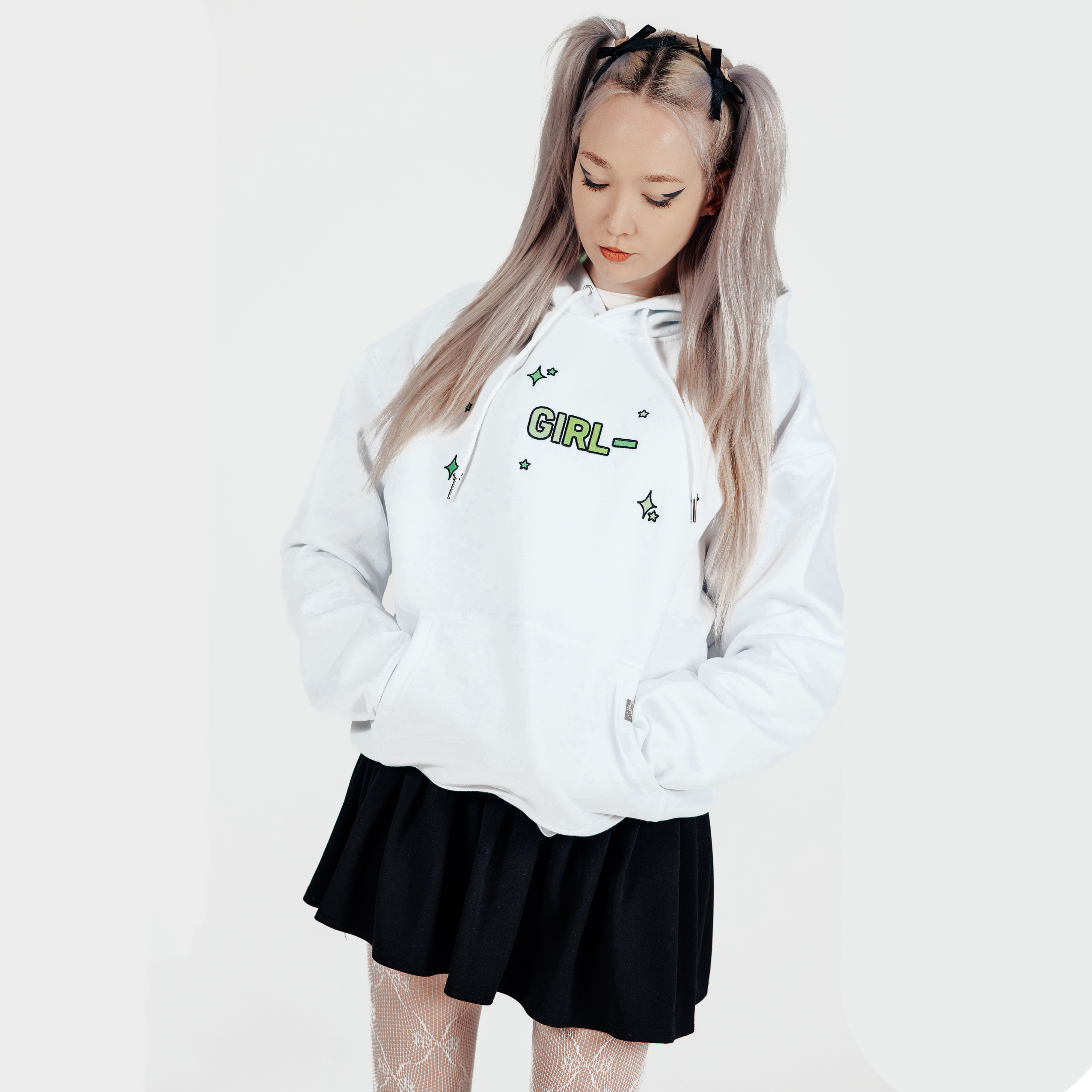 "GIRL-" Oversized Hoodie