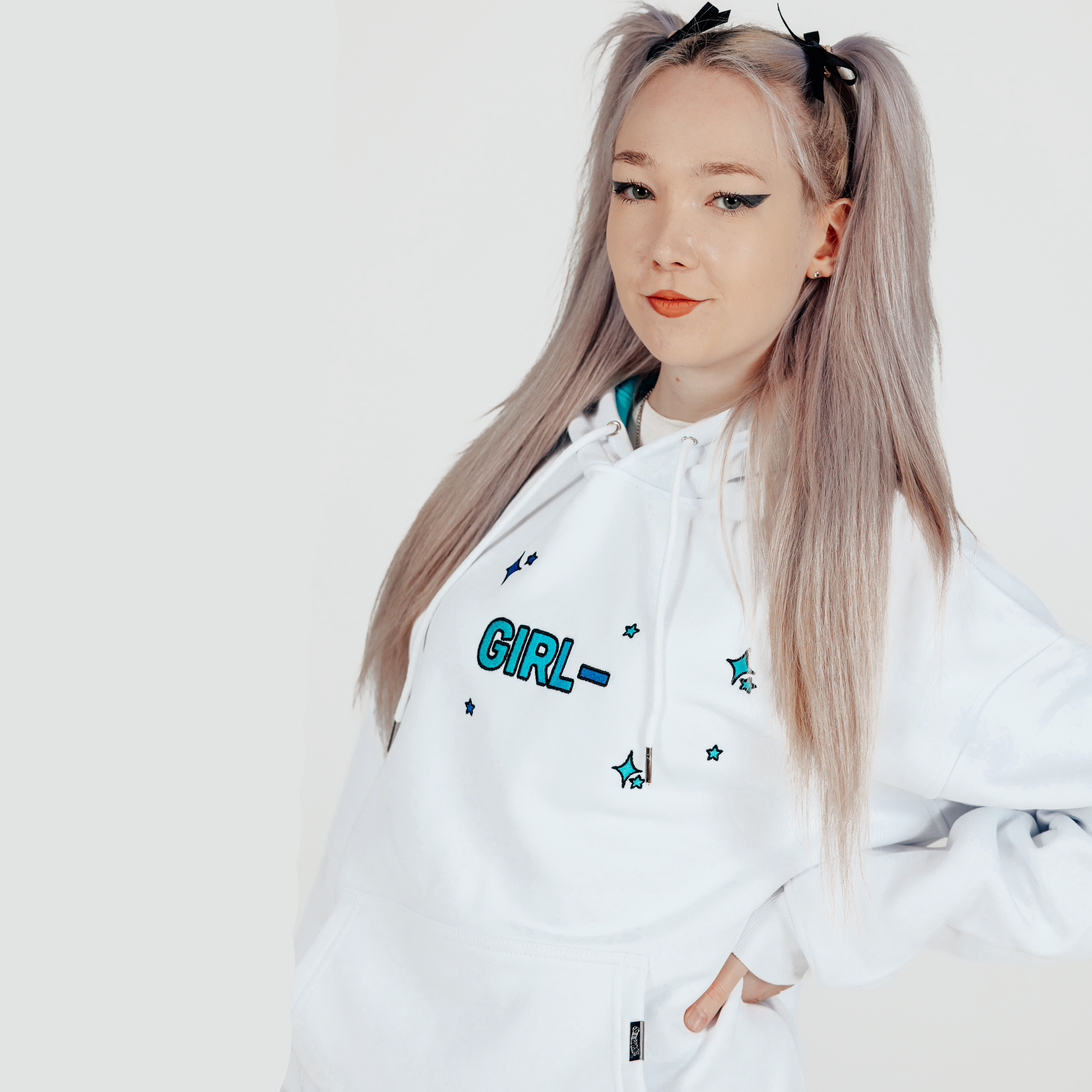 "GIRL-" Oversized Hoodie