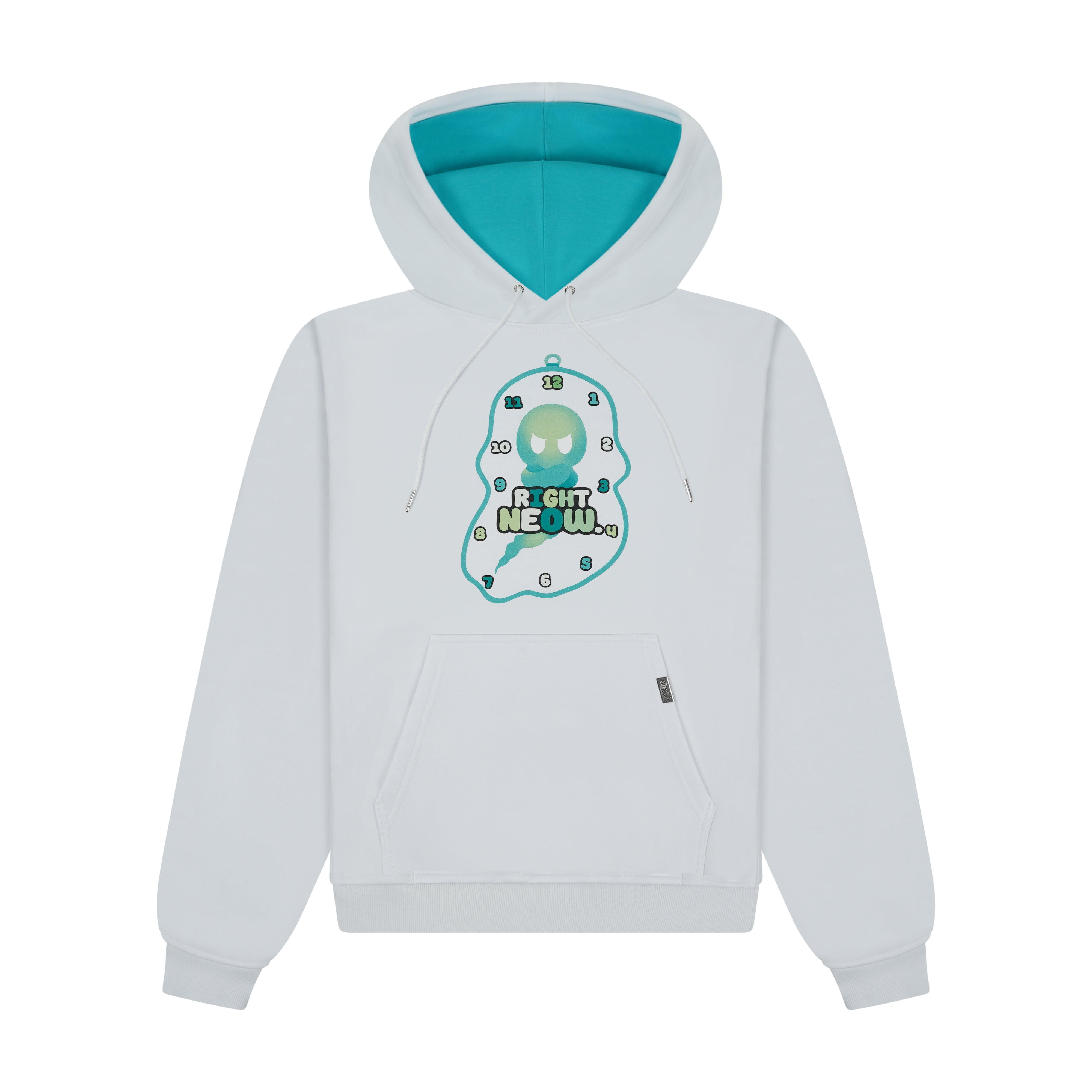 "RIGHT NEOW" Oversized Graphic Hoodie