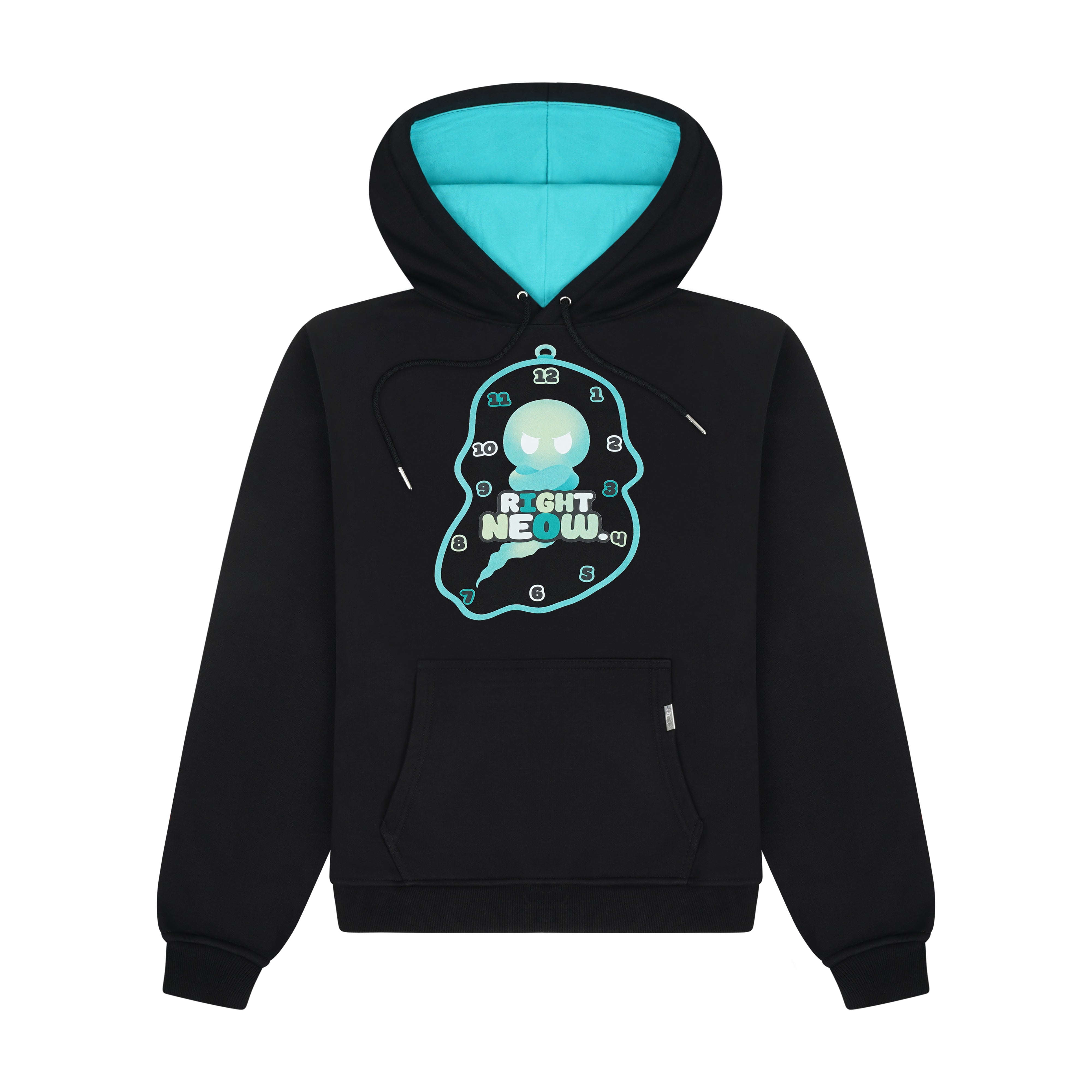 "RIGHT NEOW" Oversized Graphic Hoodie