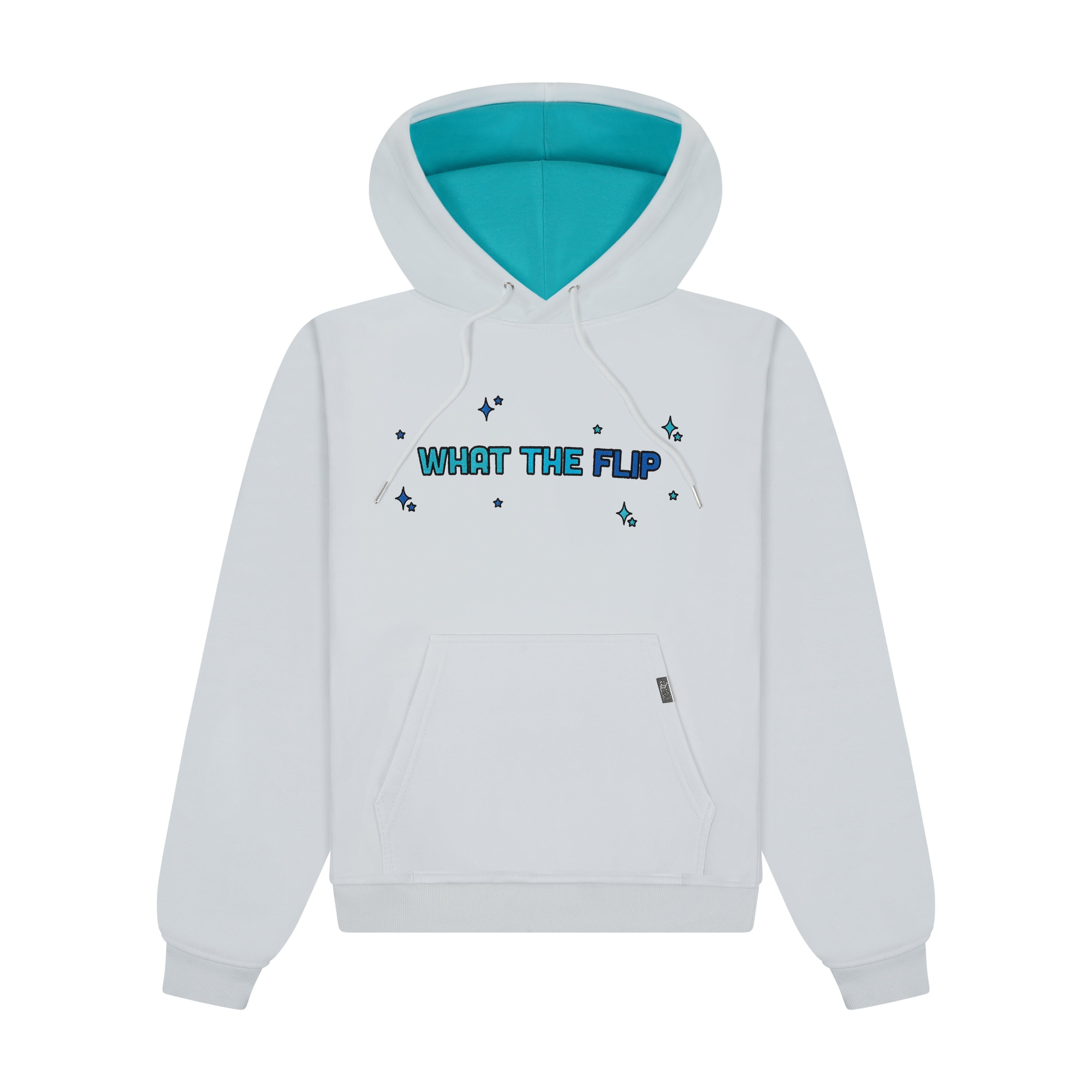 "WHAT THE FLIP" Oversized Hoodie