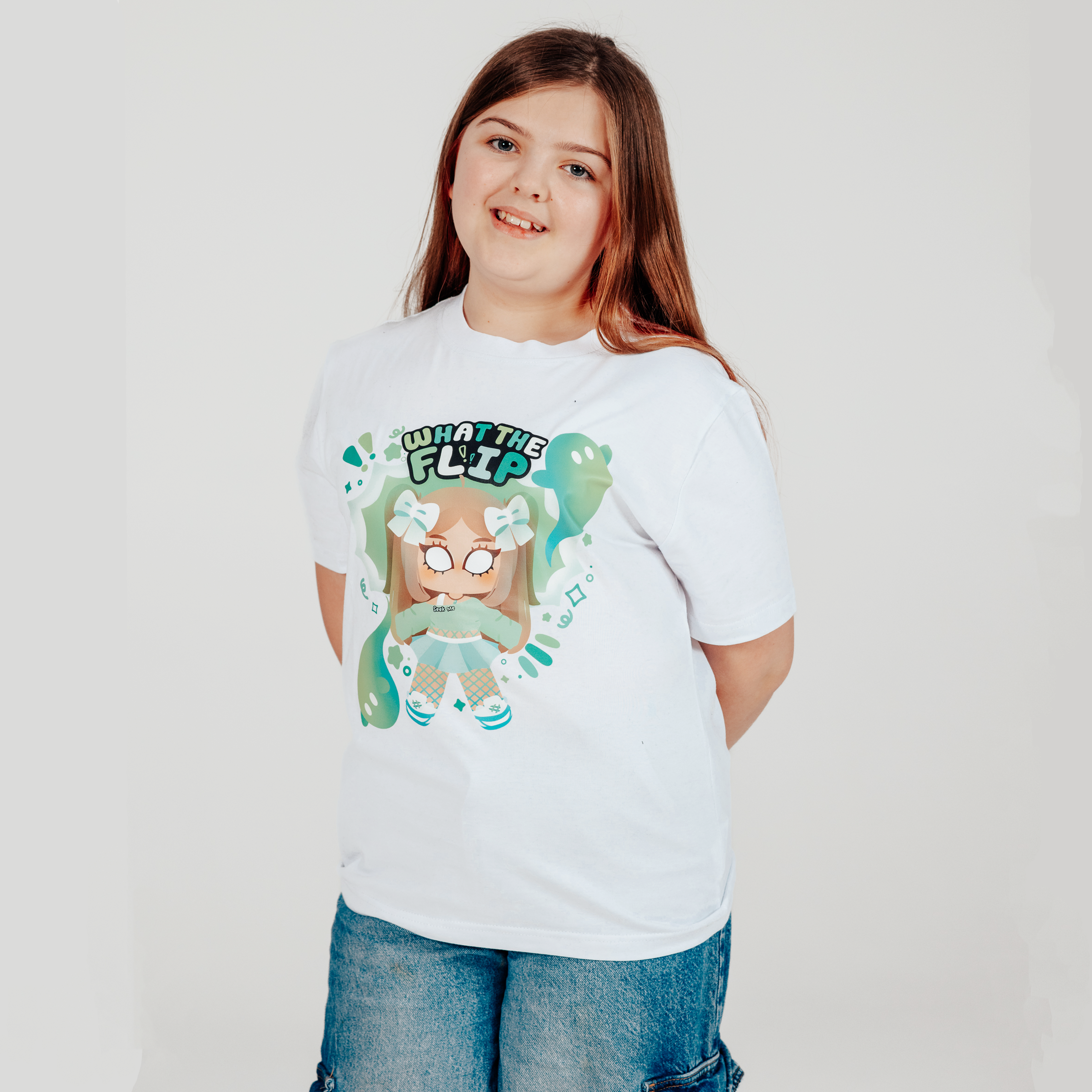 "WHAT THE FLIP" KIDS Graphic T-Shirt