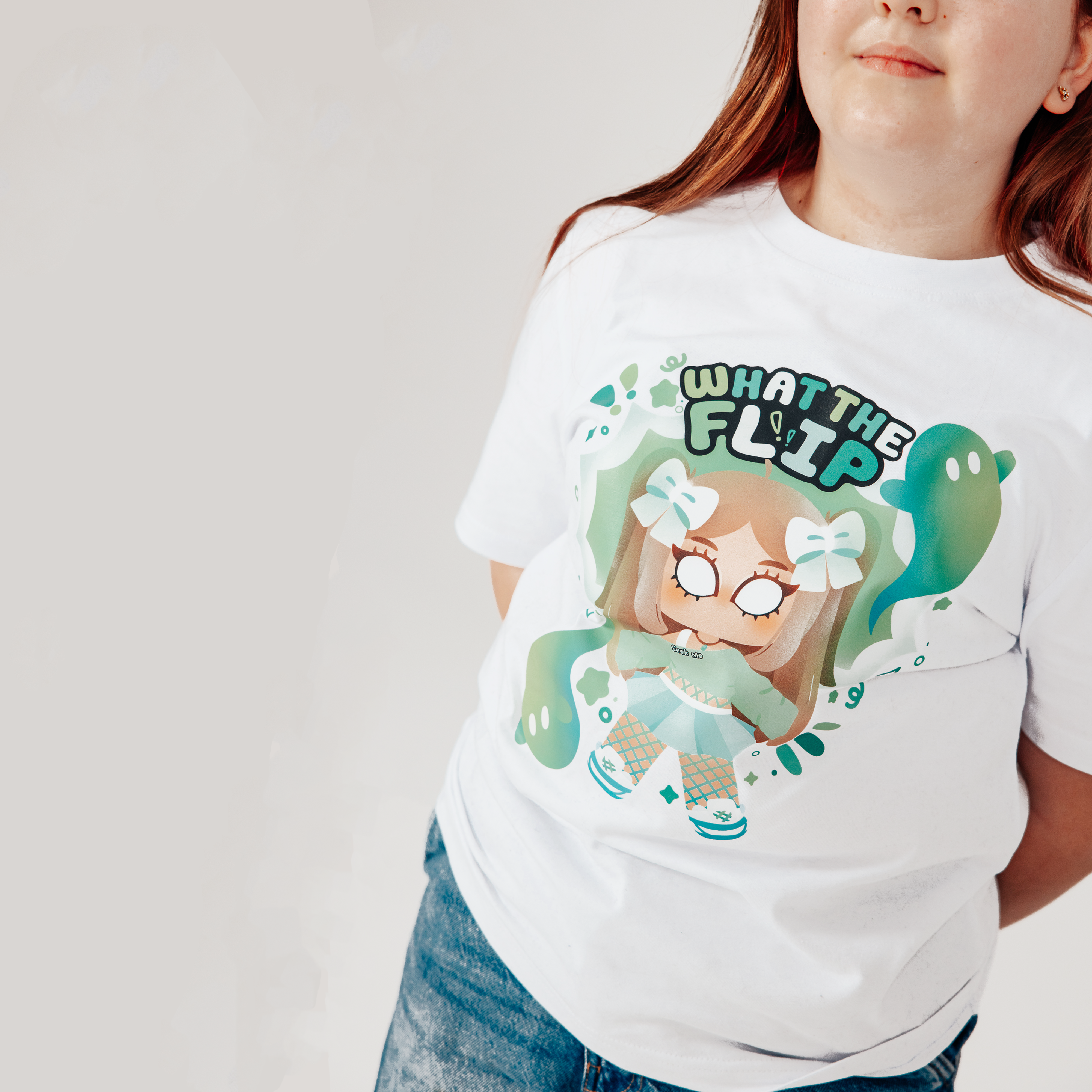 "WHAT THE FLIP" KIDS Graphic T-Shirt