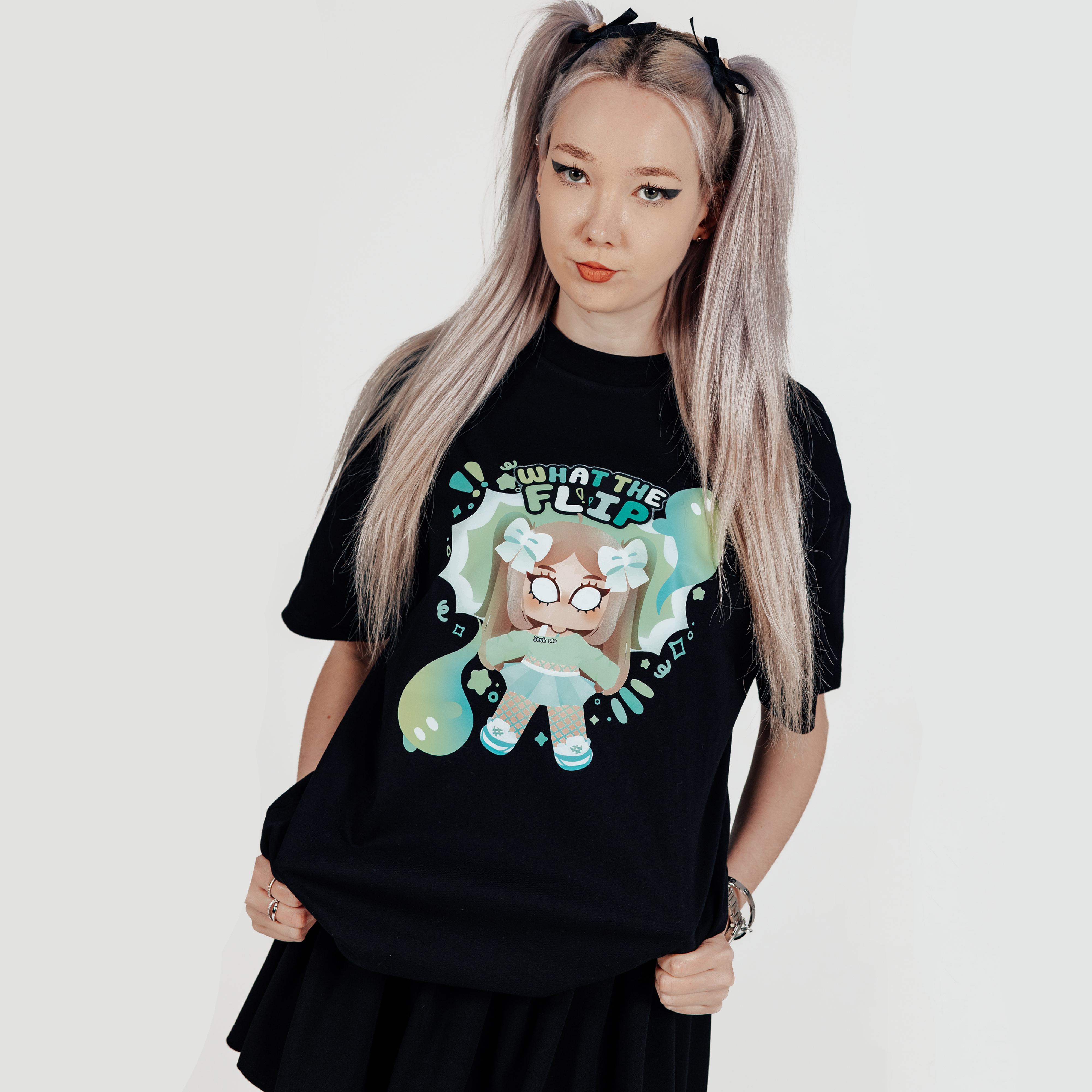 "WHAT THE FLIP" ADULTS Graphic T-Shirt
