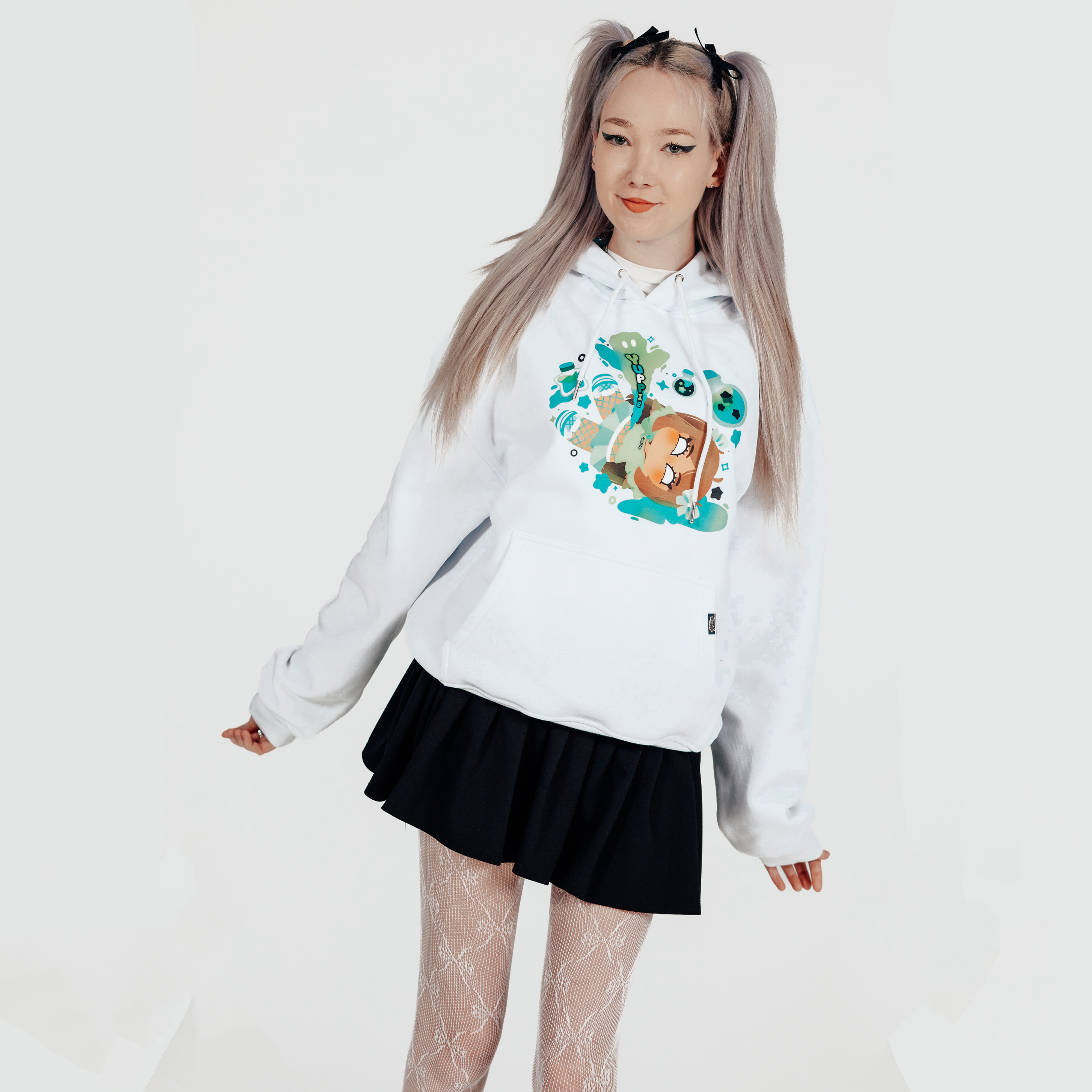 "YUPPIE" Oversized Graphic Hoodie