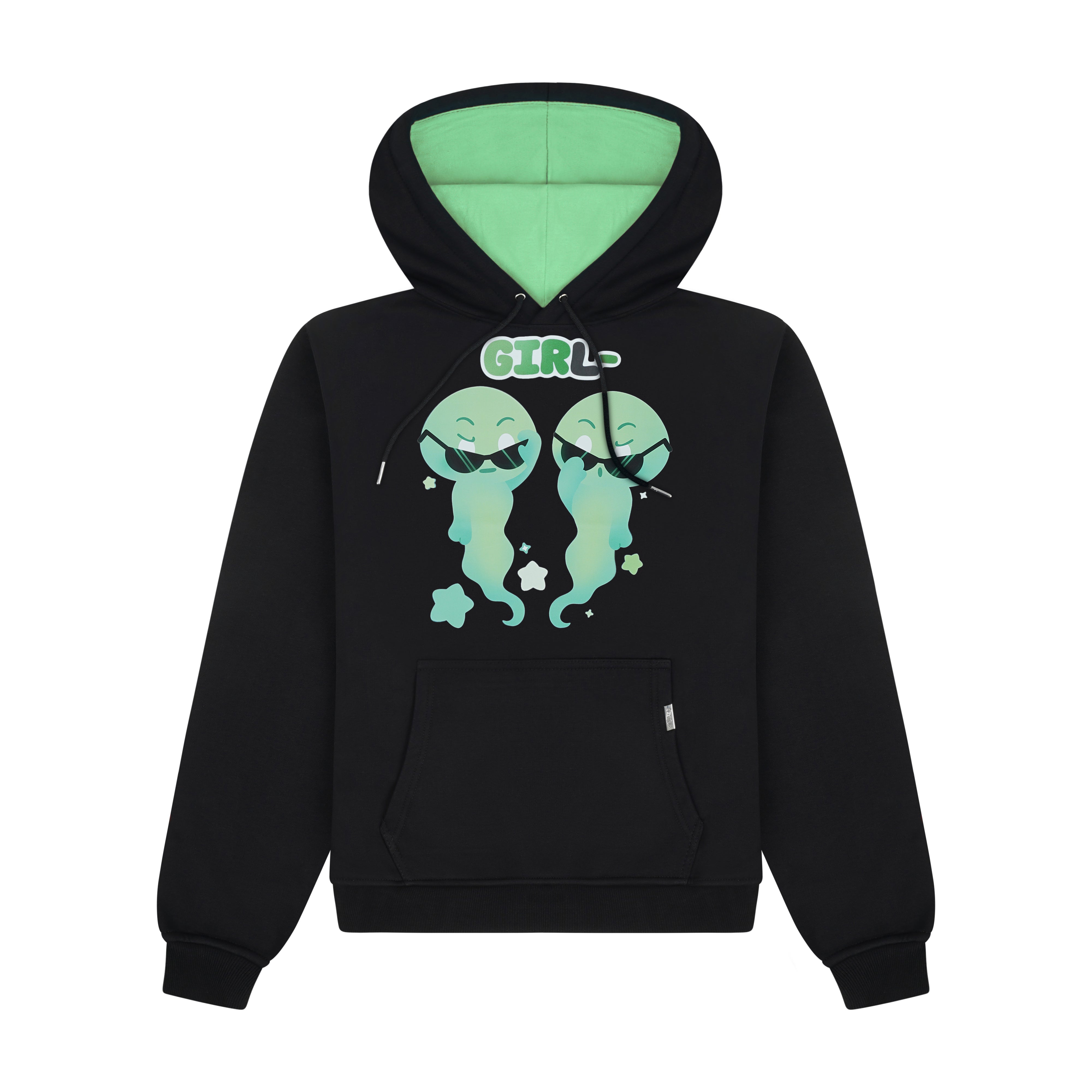"GIRL-" Graphic Hoodie