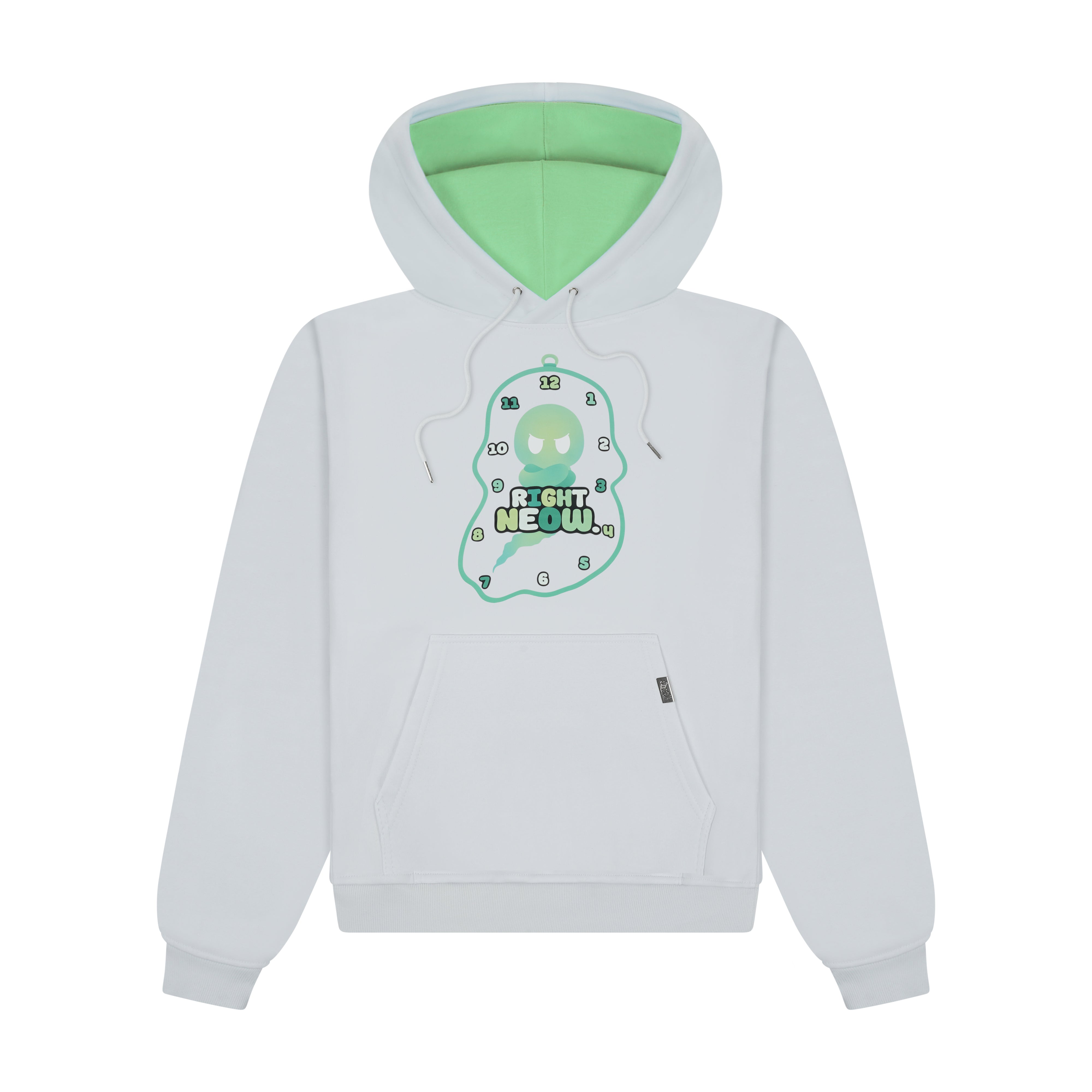 "RIGHT NEOW" Oversized Graphic Hoodie