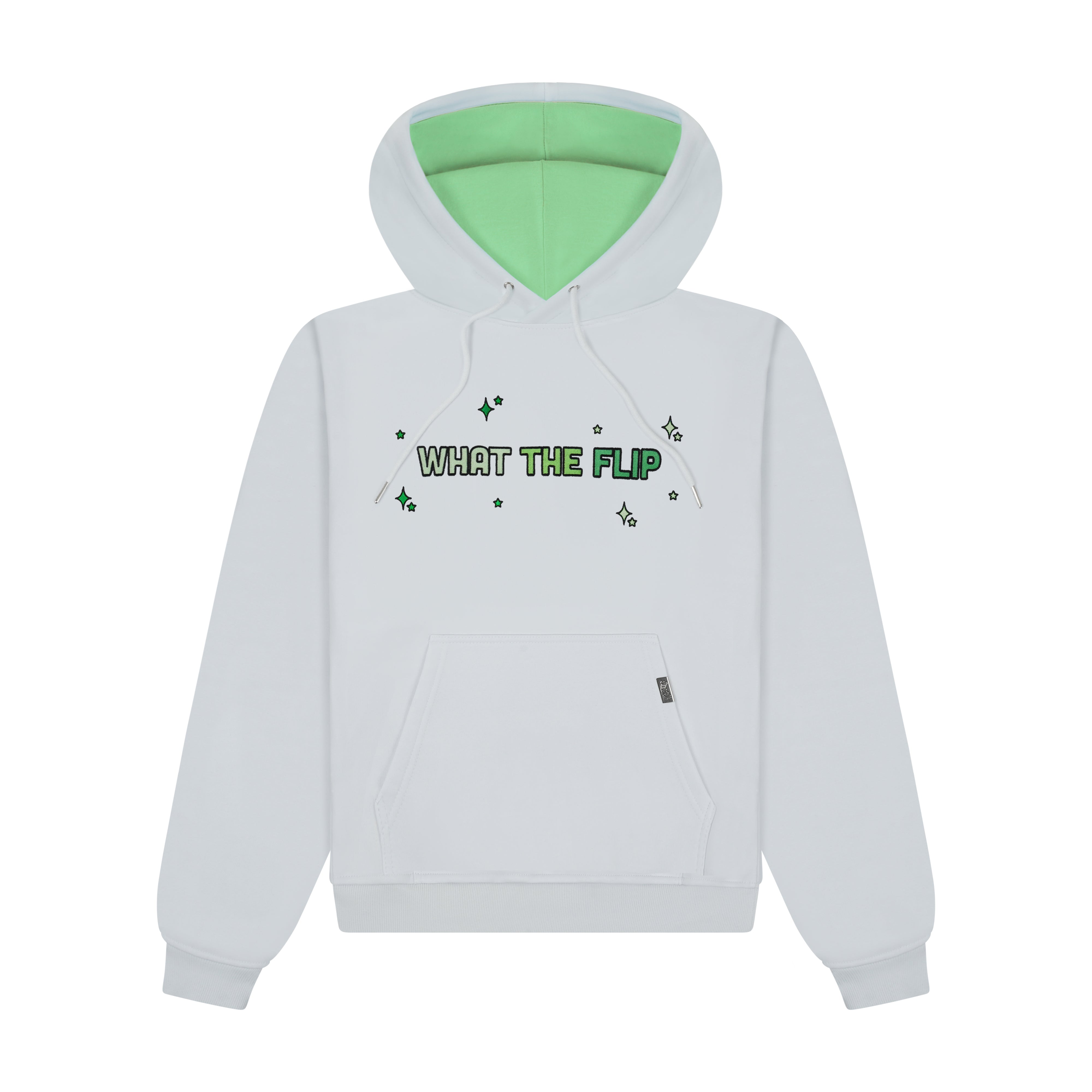 "WHAT THE FLIP" Oversized Hoodie